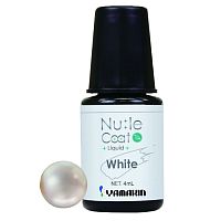 Глазурь жидкая окрашенная Nu:le Coat Liquid White(белый) для технических и врачебных композитов,4 мл