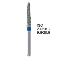 Бор алмазный MANI TR-S13 по ISO 299, торпеда,018х9,6х20,9мм,макс.скорость 300 тыс.об,зерн.S,5шт