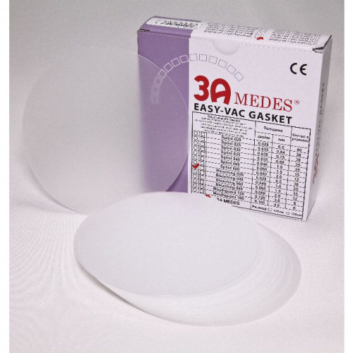 Пластины для капп мягкие  EV Gasket Bleaching 020, круглые, 0,5 мм. от Дентал-Ист фото 2