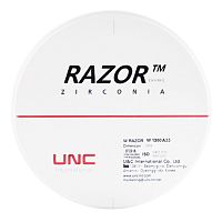 Диск циркониевый Razor 1300, размер 98х14мм, оттенок A3.5, однослойный