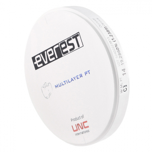 Диск циркониевый Everest Multilayer PT, размер 98х14 мм, цвет C3, многослойный фото 2