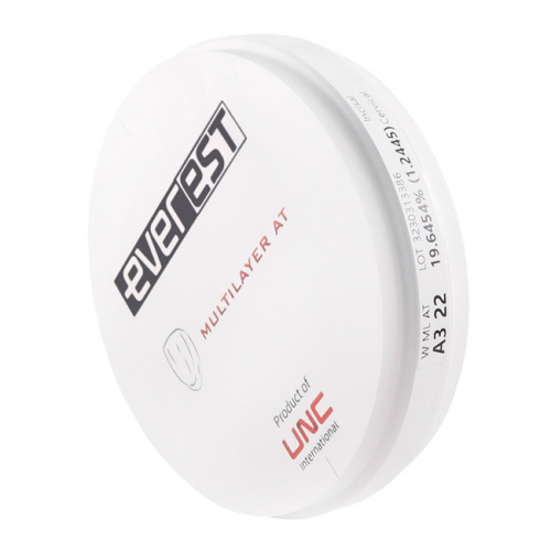 Диск циркониевый Everest Multilayer AT, размер 98х22мм, оттенок A3, многослойный фото 4