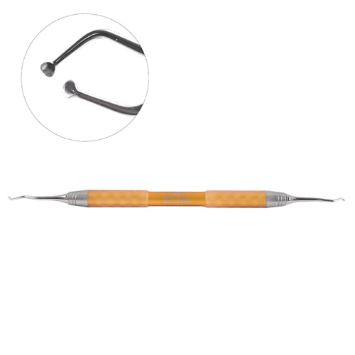 Экскаватор с круглым наконечником изогнутый #1