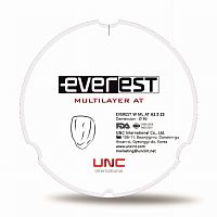 Диск циркониевый Everest Multilayer AT, размер 95х25 мм, цвет A3.5, многослойный от Дентал-Ист