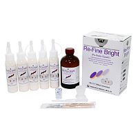 Пластмасса Re-Fine Bright самотвердеющая (3 минуты), цвет A3, набор 5 х 50 г + 260 мл. от Дентал-Ист