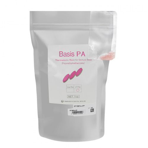Пластмасса базисная Basis PA полиметилметакрилатная, для термо-пресса, цвет LF Pink, 1 кг. от Дентал-Ист фото 4