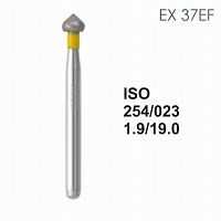 Бор алмазный MANI EX-37EF по ISO 254, почка,023х1,6х19,0мм,макс.скорость 300 тыс.об,зерн.EF,5шт