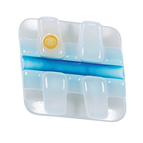 Брекеты COBY STR-U3R-018 из диоксида циркония,верхние правые на 3 зуб, паз .018",кол-во в упак. 10шт