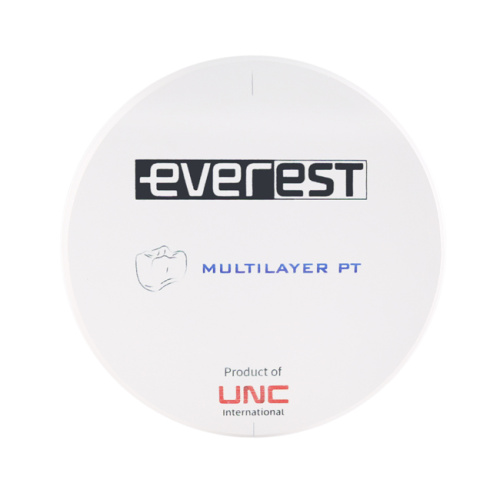 Диск циркониевый Everest Multilayer PT, размер 95х18 мм, цвет A2, многослойный