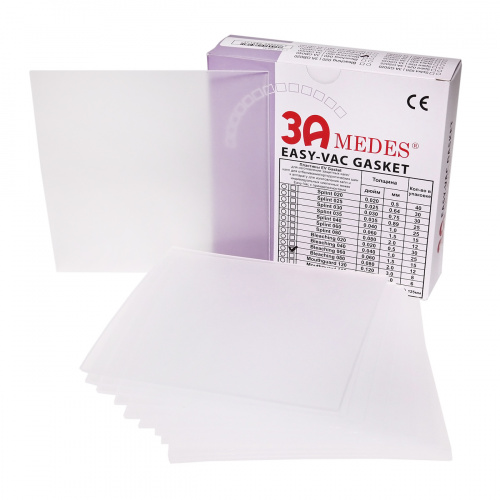 Пластины для капп мягкие EV Gasket Bleaching 080, квадратные, 2 мм. от Дентал-Ист фото 2