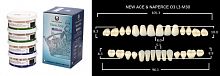 Зубы в боксах New Ace / Million, цвет C4, фасон O3/L3/M30, 20 полных гарнитуров. от Дентал-Ист