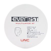 Диск циркониевый Everest Multilayer AT, размер 95х25 мм, цвет A3.5, многослойный