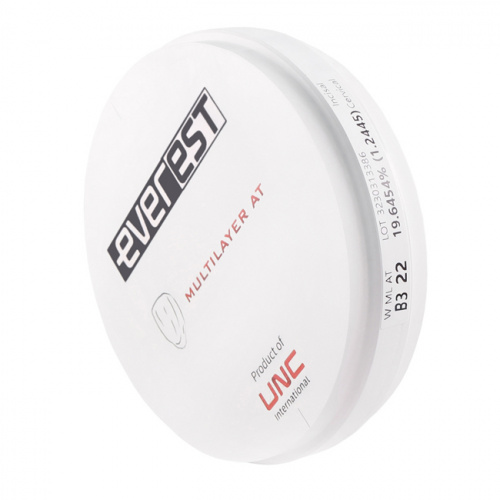 Диск циркониевый Everest Multilayer AT, размер 98х22мм, оттенок B3, многослойный фото 4