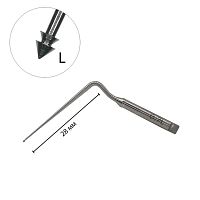 Кюрета 09696 для удаления гуттаперчи в корневом канале, разм. 0.7L