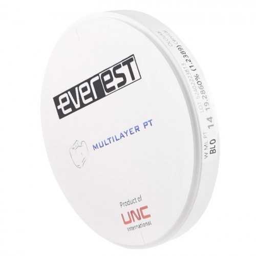 Диск циркониевый Everest Multilayer PT, размер 98х14 мм, цвет BL0, многослойный фото 2