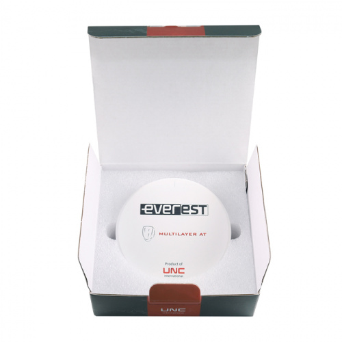 Диск циркониевый Everest Multilayer AT, размер 95х16 мм, цвет A1, многослойный фото 6