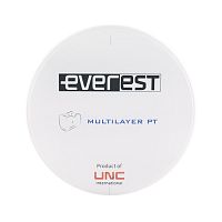 Диск циркониевый Everest Multilayer PT, размер 98х12 мм, цвет C4, многослойный от Дентал-Ист