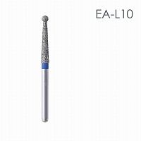 Бор алмазный MANI EA-L10 по ISO 494, шарооб.,1,9х11,0х25,0мм,макс.скорость 300 тыс.об,зерн.S,5шт