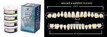 Зубы в боксах New Ace / Million, цвет A3.5, фасон T3/L6/M32, 20 полных гарнитуров. от Дентал-Ист
