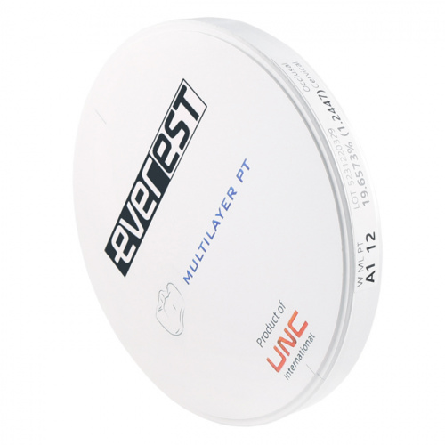 Диск циркониевый Everest Multilayer PT, размер 98х12 мм, цвет A1, многослойный фото 2