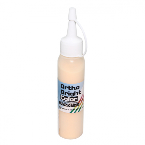 Пластмасса для ортодонтии Ortho Bright Color самотвердеющая, цвет Оранжевый, порошок 50 г. от Дентал-Ист