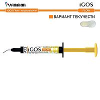 Композит пломбировочный iGOS Flow, оттенок: A3.5, масса 4г (2мл) от Дентал-Ист