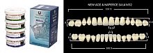 Зубы в боксах New Ace / Million, цвет B1, фасон S4/L4/M32, 20 полных гарнитуров. от Дентал-Ист