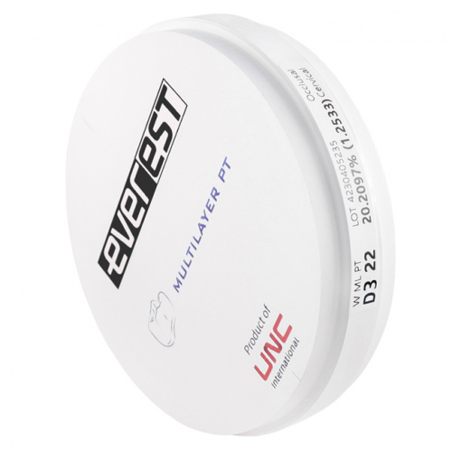 Диск циркониевый Everest Multilayer PT, размер 98х22 мм, цвет D3, многослойный фото 2