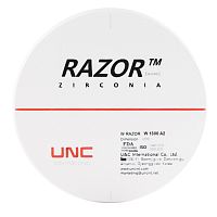 Диск циркониевый Razor 1300, размер 98х22мм, оттенок A2, однослойный