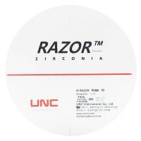 Диск циркониевый Razor 800, однослойный, размер 98х10мм, оттенок B2, UNC Inc (Корея) от Дентал-Ист