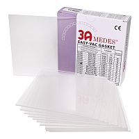 Пластины EV Gasket Splint 080 (127*127*2,0мм) 12шт., квадратные, для изготовления ортодонтических ши
