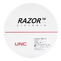 Диск циркониевый Razor 800, однослойный, размер 98х14мм, оттенок D3, UNC Inc (Корея) от Дентал-Ист