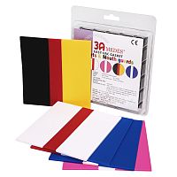Пластины EV Gasket 3Color Mouthguard 120(127*127*3мм) 5шт., квадратные, для изготовления спорт. капп