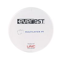Диск циркониевый Everest Multilayer PT, размер 98х14 мм, цвет A1, многослойный от Дентал-Ист