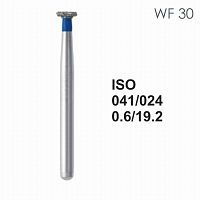 Бор алмазный MANI WF-30 по ISO 041, колесо,024х0,6х19,2мм,макс.скорость 300 тыс.об,зерн.S,5шт