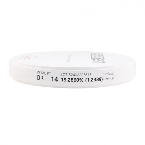 Диск циркониевый Everest Multilayer PT, размер 98х14 мм, цвет D3, многослойный фото 3