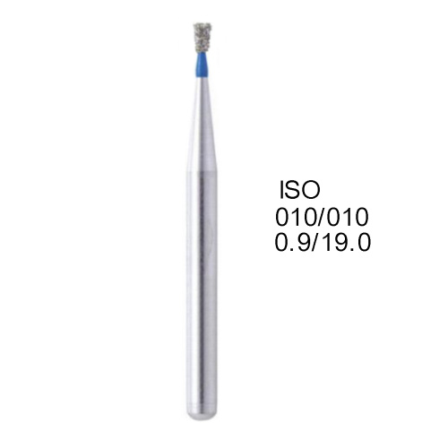 Бор алмазный MANI SI-45 по ISO 010, об.конус,010х1,6х19,0мм,макс.скорость 450 тыс.об,зерн.S,5шт