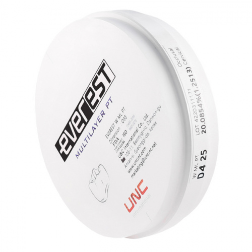 Диск циркониевый Everest Multilayer PT, размер 98х25 мм, цвет D4, многослойный фото 2