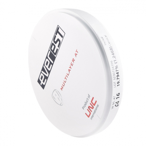 Диск циркониевый Everest Multilayer AT, размер 98х16 мм, оттенок C4, многослойный фото 3