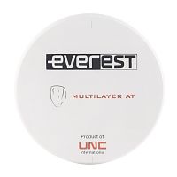 Диск циркониевый Everest Multilayer AT, размер 98х18 мм, цвет A1, многослойный от Дентал-Ист