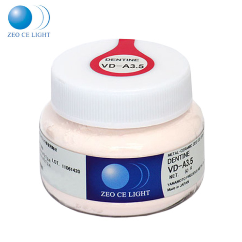Дентин ZEO CE LIGHT  Dentine VD-A3.5, по рассцветке соответствующий VITA, порошок, 50 г.