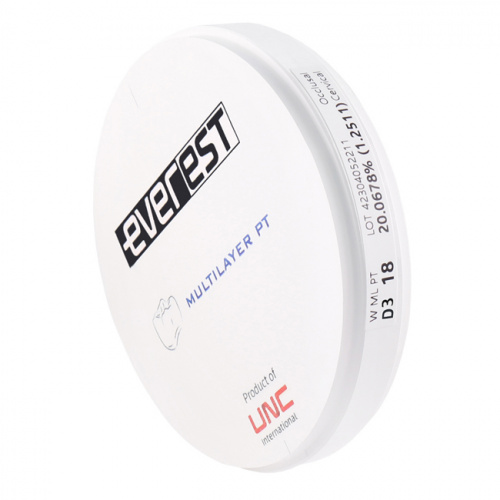 Диск циркониевый Everest Multilayer PT, размер 98х18 мм, цвет D3, многослойный фото 2