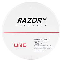 Диск циркониевый Razor 1100, размер 98х14мм, оттенок A1, однослойный
