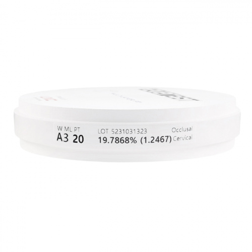 Диск циркониевый Everest Multilayer PT, размер 98х20 мм, цвет A3, многослойный фото 3