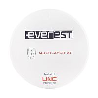 Диск циркониевый Everest Multilayer AT, размер 98х14 мм, оттенок D2, многослойный