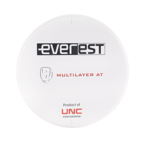 Диск циркониевый Everest Multilayer AT, размер 95х12 мм, цвет A3.5, многослойный