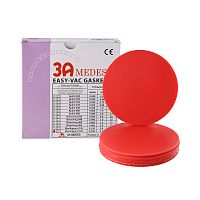 Пластины EV Gasket Mouthguard 160 (? 125*4,0мм) 6шт., круглые, красные, для изготовления защитных ка
