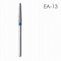 Бор алмазный MANI EA-13 по ISO 173, конус,1,8х10,15х28,0мм,макс.скорость 90 тыс.об,зерн.S,5шт