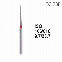 Бор алмазный MANI TC-73F по ISO 166, конус,010х9,7х23,7мм,макс.скорость 300 тыс.об,зерн.F,5шт