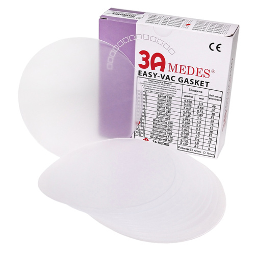 Пластины для капп мягкие EV Gasket Bleaching 060, круглые, 1,5 мм.